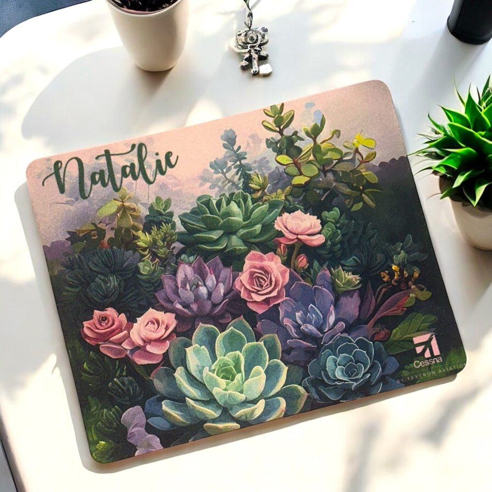 Succulents Custom Mousepad‎